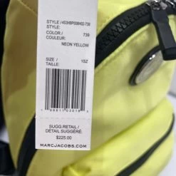 MARC JACOBS | Unisex Plain Logo Backpacks -Fashion Store org 387