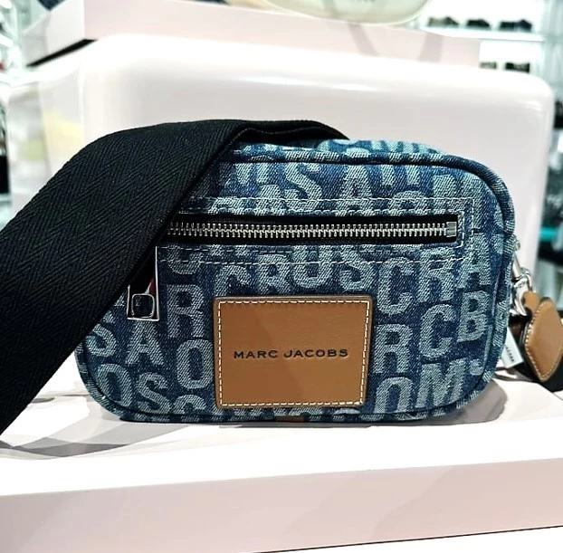 MARC JACOBS | Monogram Unisex Canvas Street Style Small Shoulder Bag Logo 3 MARC JACOBS | Monogram Unisex Canvas Street Style Small Shoulder Bag Logo