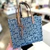 MARC JACOBS | Monogram Unisex Canvas 2WAY Logo Totes