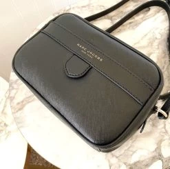MARC JACOBS | Unisex Plain PVC Clothing Small Shoulder Bag Logo Outlet -Fashion Store org 539