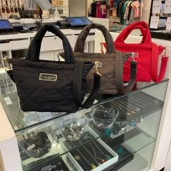 MARC JACOBS | Unisex Nylon 2WAY Plain Small Shoulder Bag Logo -Fashion Store org 545