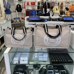 MARC JACOBS | Unisex Canvas A4 Plain Leather Logo Totes 23 MARC JACOBS | Unisex Canvas A4 Plain Leather Logo Totes -Fashion Store org 756