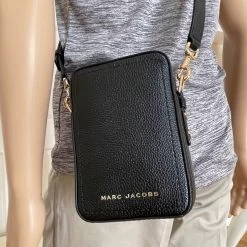 MARC JACOBS | Unisex 2WAY Plain Leather Crossbody Bag Small Shoulder Bag 21 MARC JACOBS | Unisex 2WAY Plain Leather Crossbody Bag Small Shoulder Bag -Fashion Store org 759