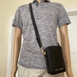 MARC JACOBS | Unisex 2WAY Plain Leather Crossbody Bag Small Shoulder Bag 22 MARC JACOBS | Unisex 2WAY Plain Leather Crossbody Bag Small Shoulder Bag -Fashion Store org 760