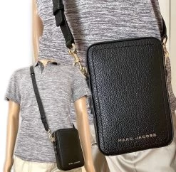 MARC JACOBS | Unisex 2WAY Plain Leather Crossbody Bag Small Shoulder Bag 35 MARC JACOBS | Unisex 2WAY Plain Leather Crossbody Bag Small Shoulder Bag -Fashion Store org 773