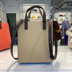 MARC JACOBS | Unisex Faux Fur 2WAY Plain Small Shoulder Bag Logo -Fashion Store org 795