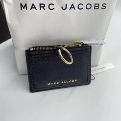 MARC JACOBS | Plain Leather Outlet Card Holders