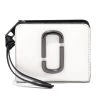 MARC JACOBS | Calfskin Bi-color Plain Leather Folding Wallet Small Wallet -Fashion Store org 852