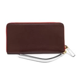 MARC JACOBS | Bi-color Plain Leather Long Wallet Long Wallets -Fashion Store org 858
