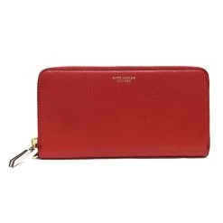 MARC JACOBS | Bi-color Plain Leather Long Wallet Long Wallets -Fashion Store org 859