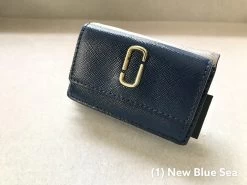 MARC JACOBS | Marc Jacobs Leather Unisex THE SNAPSHOT MINI TRIFOLD WALLET -Fashion Store org 900