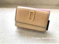 MARC JACOBS | Marc Jacobs Leather Unisex THE SNAPSHOT MINI TRIFOLD WALLET -Fashion Store org 906