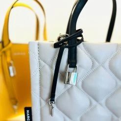 MARC JACOBS | Casual Style Blended Fabrics 2WAY Plain Leather -Fashion Store org 916