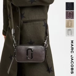 MARC JACOBS | Casual Style 2WAY Plain Leather Crossbody Logo