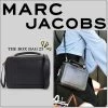 MARC JACOBS | Casual Style Plain Leather Party Style Crossbody Logo -Fashion Store org 945