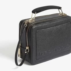 MARC JACOBS | Casual Style Plain Leather Party Style Crossbody Logo -Fashion Store org 950