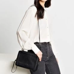 MARC JACOBS | Casual Style Plain Leather Party Style Crossbody Logo -Fashion Store org 952