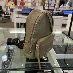 MARC JACOBS | Unisex Plain Leather Logo Outlet Backpacks -Fashion Store org 96