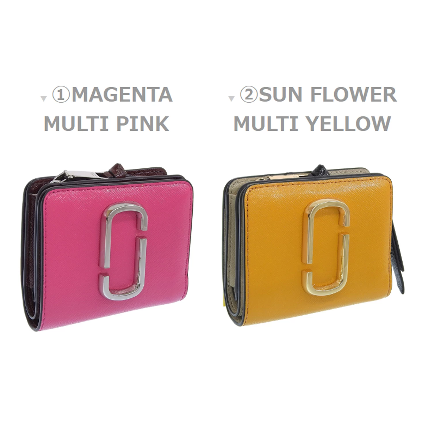 MARC JACOBS | Leather Folding Wallet Logo Folding Wallets 4 MARC JACOBS | Leather Folding Wallet Logo Folding Wallets - Image 2